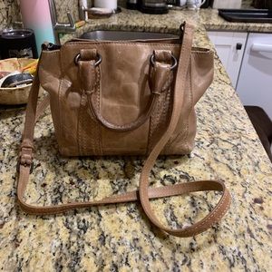 Good used condition Leather Frye Handbag/ Crossbody 8X10